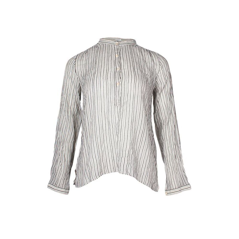 Isabel Marant Étoile Striped Shirt in White Cotton